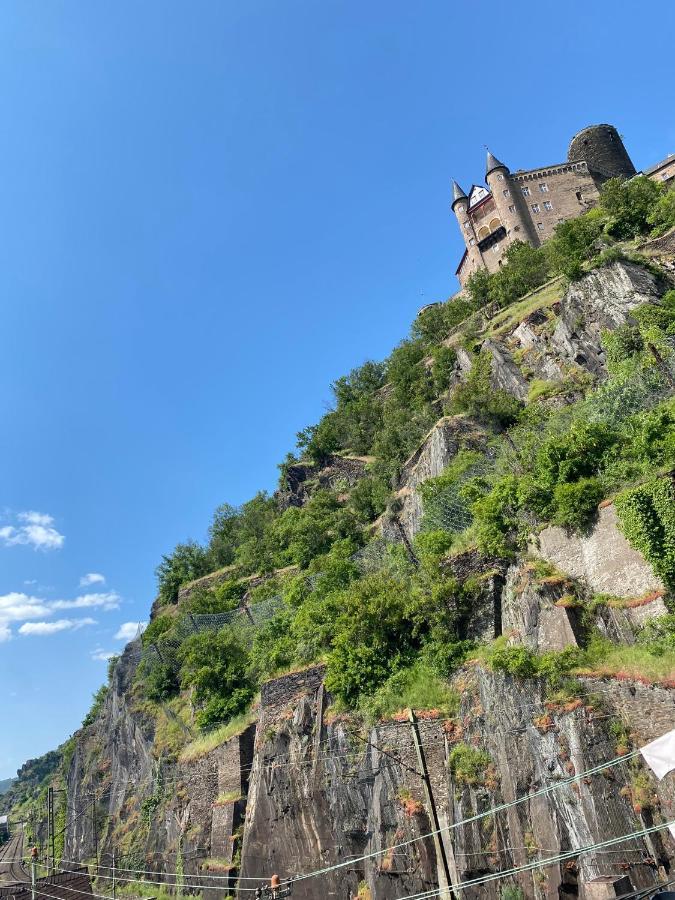 Alte Schmiede In Der Altstadt Von Sankt Goarshausen Esterno foto