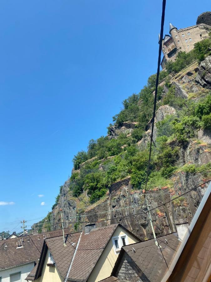 Alte Schmiede In Der Altstadt Von Sankt Goarshausen Esterno foto
