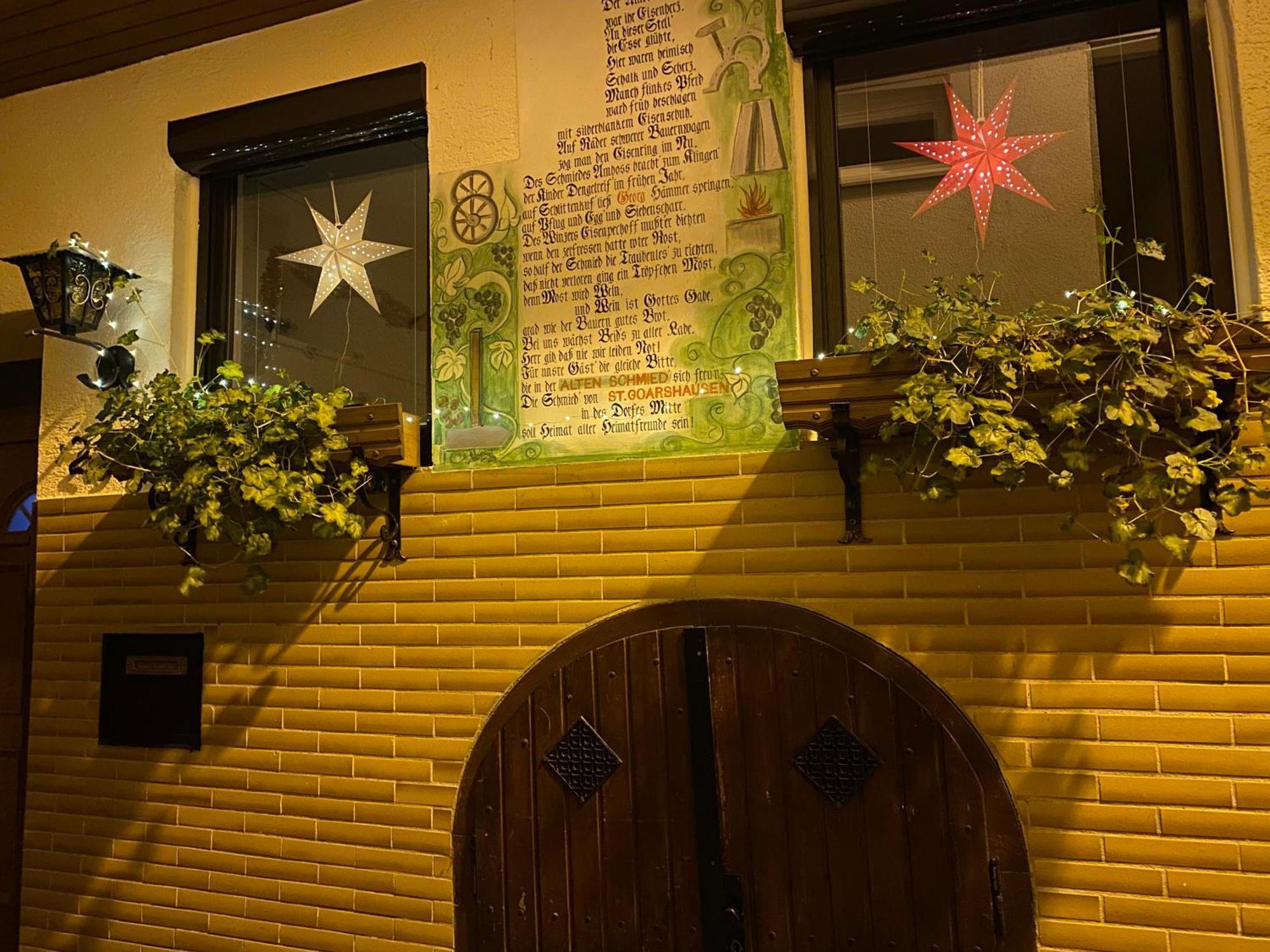 Alte Schmiede In Der Altstadt Von Sankt Goarshausen Esterno foto