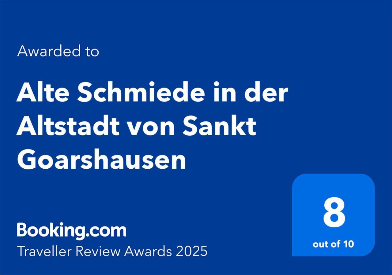Alte Schmiede In Der Altstadt Von Sankt Goarshausen Esterno foto